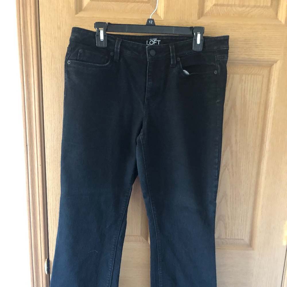 Black Bootcut Jeans